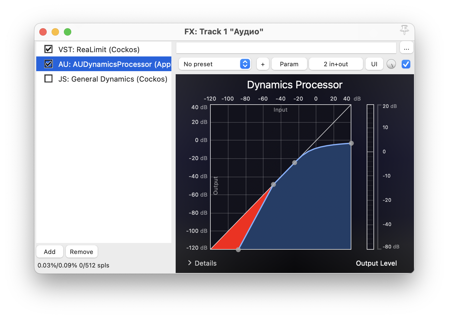 AUDynamicsProcessor